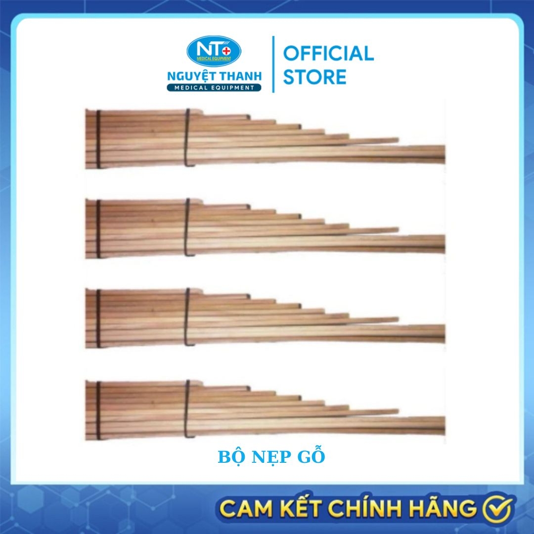 Bộ Nẹp Gỗ- Nẹp Đa Chấn Thương Trang Bị Cho Trường Học