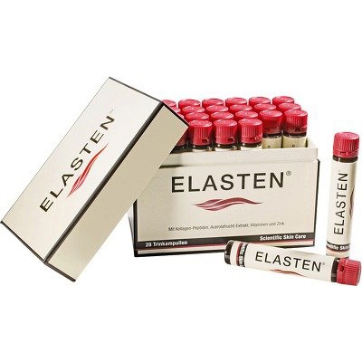 ELASTEN Trinkampullen - Tính chất Kollagen tươi làm đẹp da từ bên trong, 28 ống