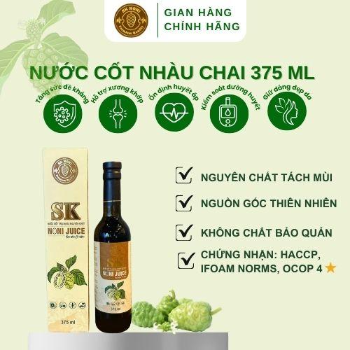 NƯỚC CỐT NHÀU NGUYÊN CHẤT SK NONI CHAI 375 ML 