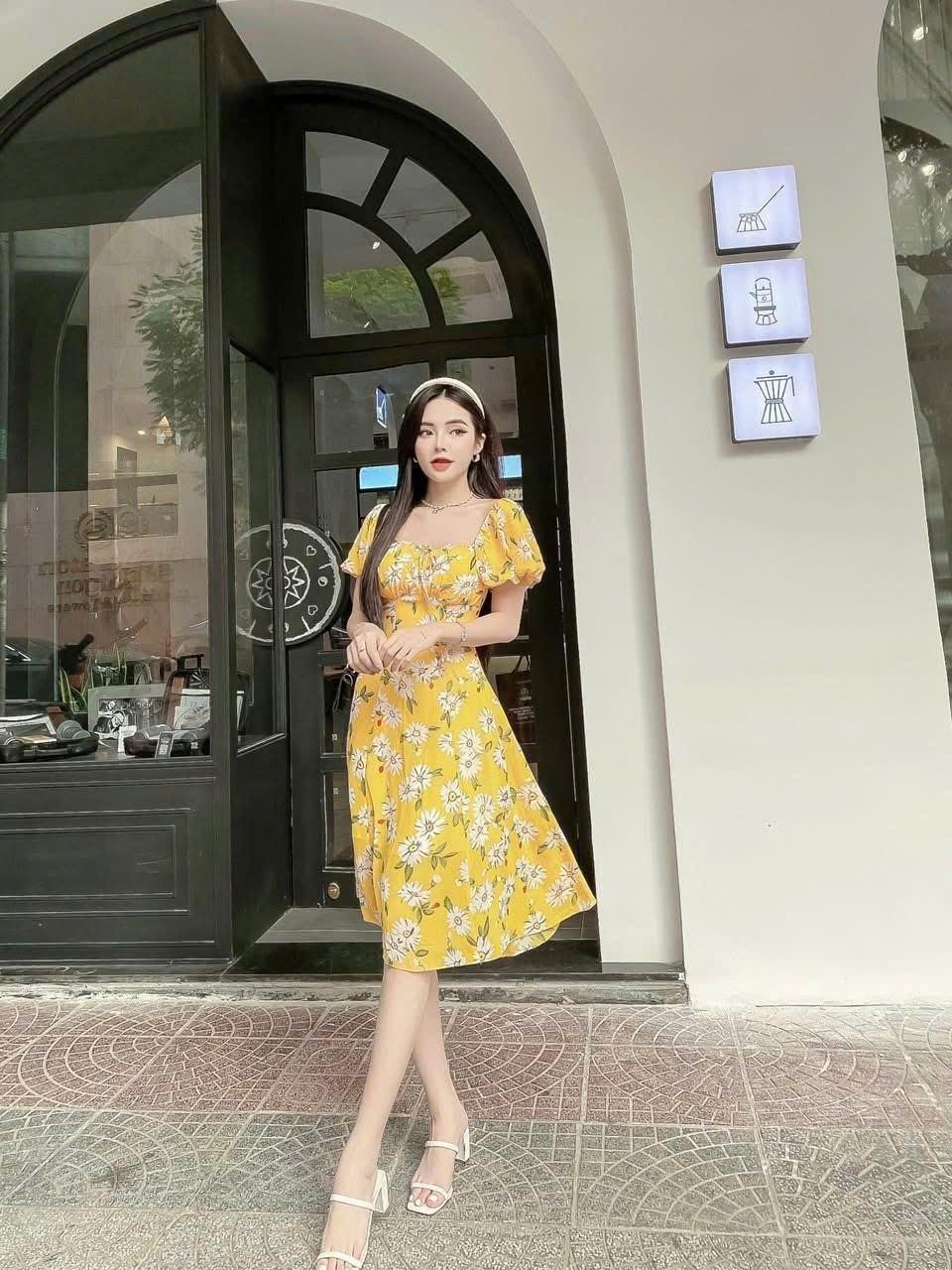 Đầm Dài Maxi Dáng Xòe - LN114