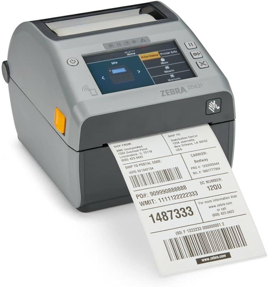 Máy in mã vạch để bàn Zebra ZD621