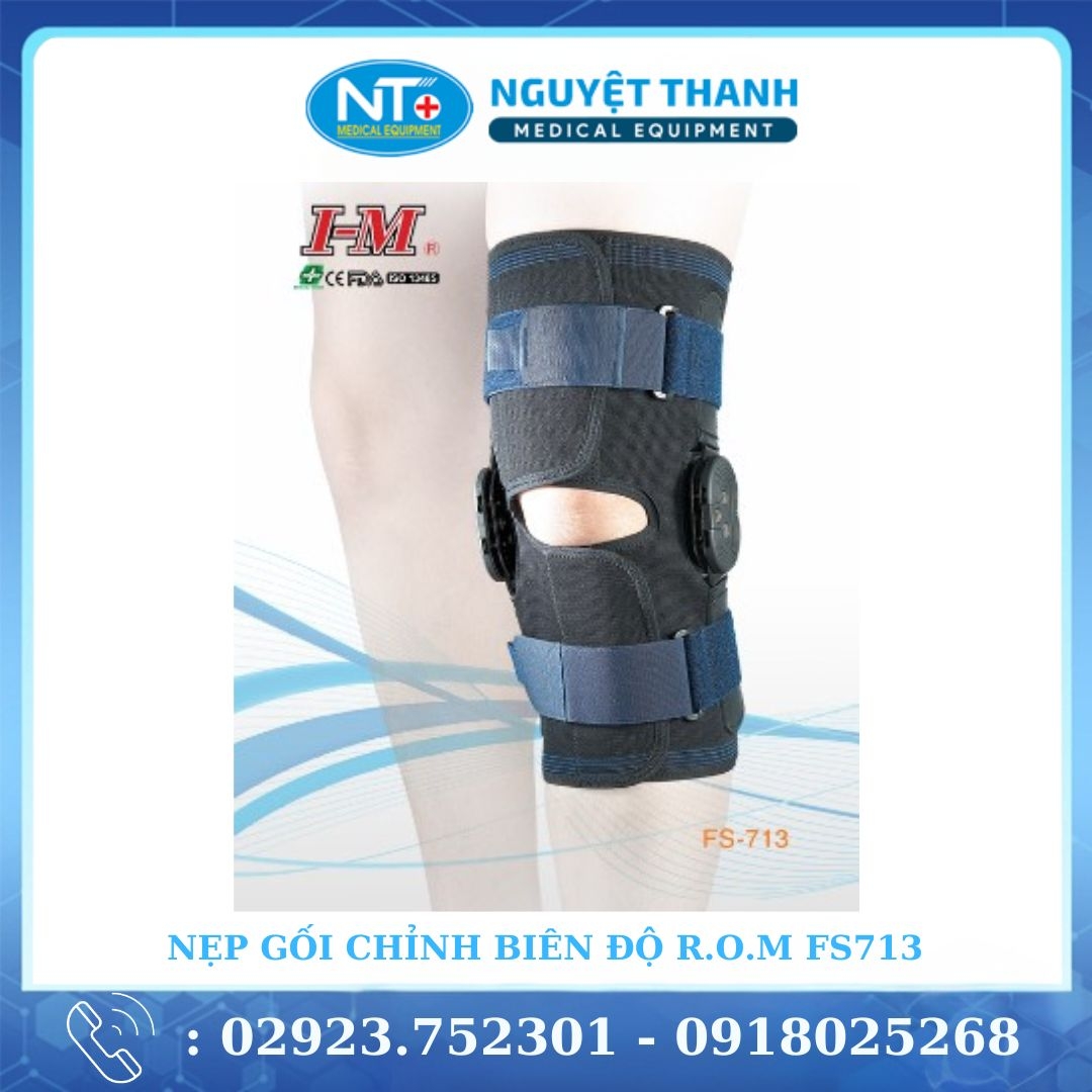 Nẹp Gối Chỉnh Biên Độ R.O.M FS713 - I-Ming.