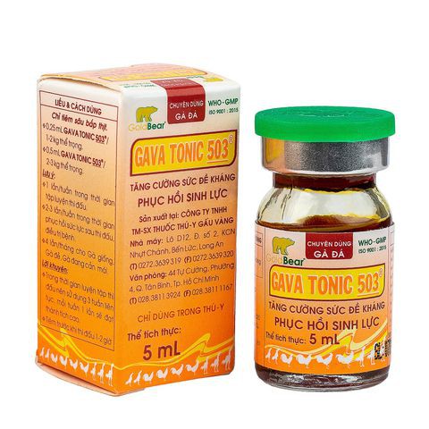 Gava Tonic 503 tăng cường thể lực thú cưng, chim cảnh