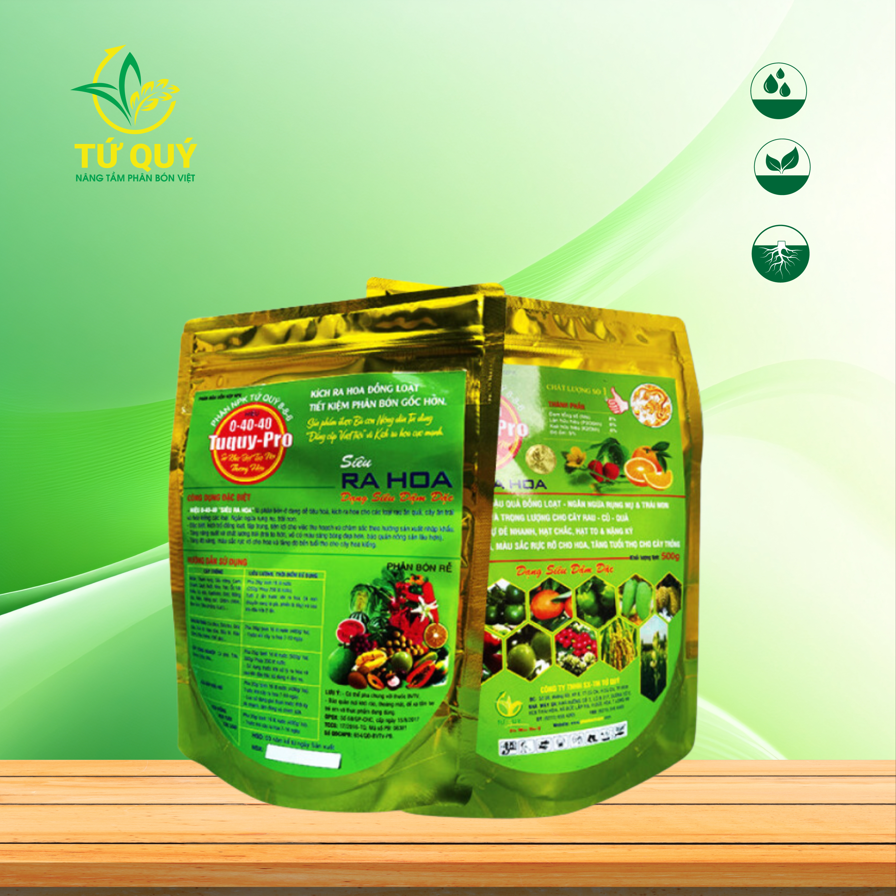 Siêu Ra Hoa 0-4-40 Gói 500g