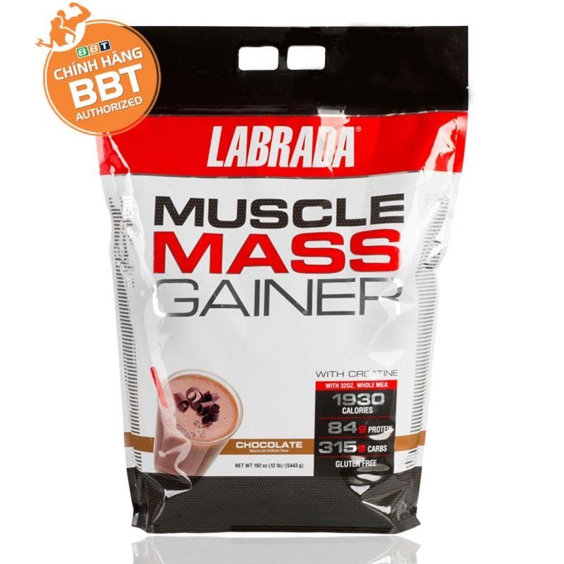 Labrada Muscle Mass bịch 5.4kg tăng cân tăng cơ nhanh