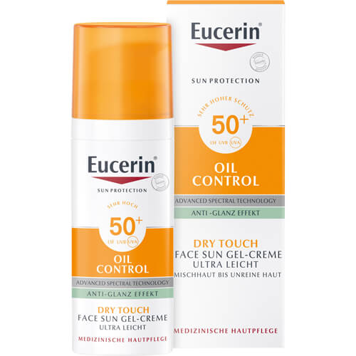 EUCERIN - KEM KIỂM SOÁT DẦU - CHỐNG NẮNG VÀ NGĂN NGỪA TÍCH TỤ BÃ NHỜN, 50ml