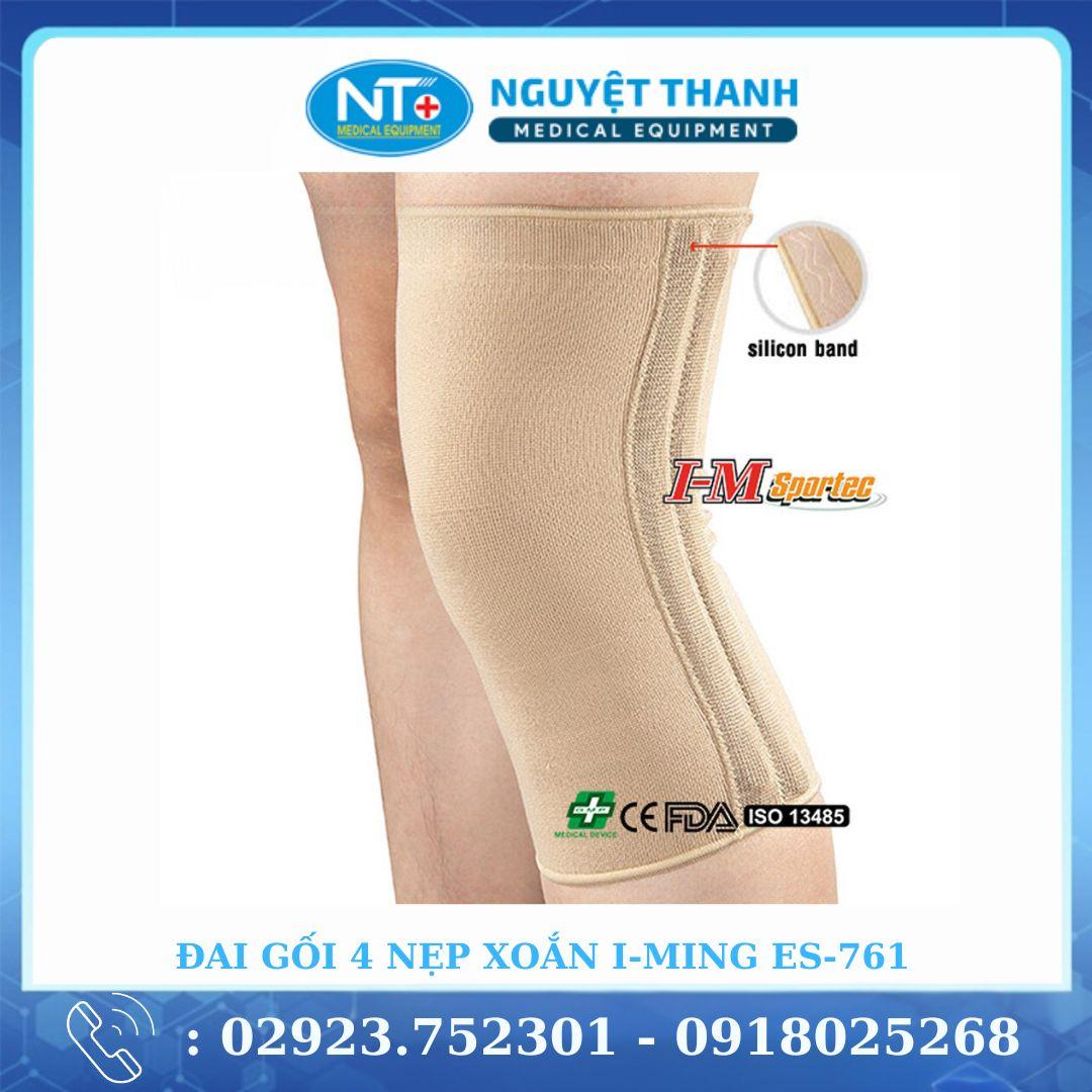 Đai gối 4 nẹp xoắn I-Ming ES-761