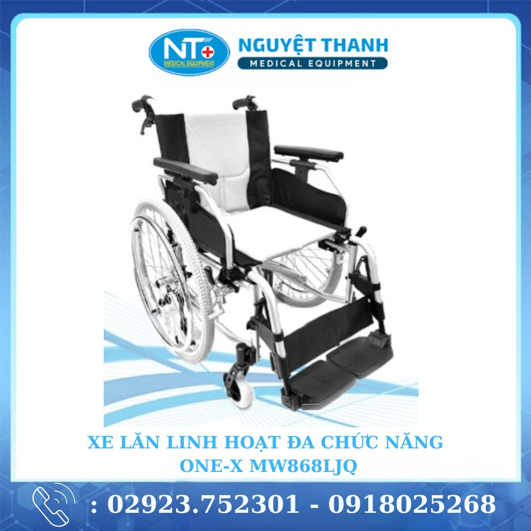 Xe Lăn Linh Hoạt Đa Chức Năng One-X MW868LJQ