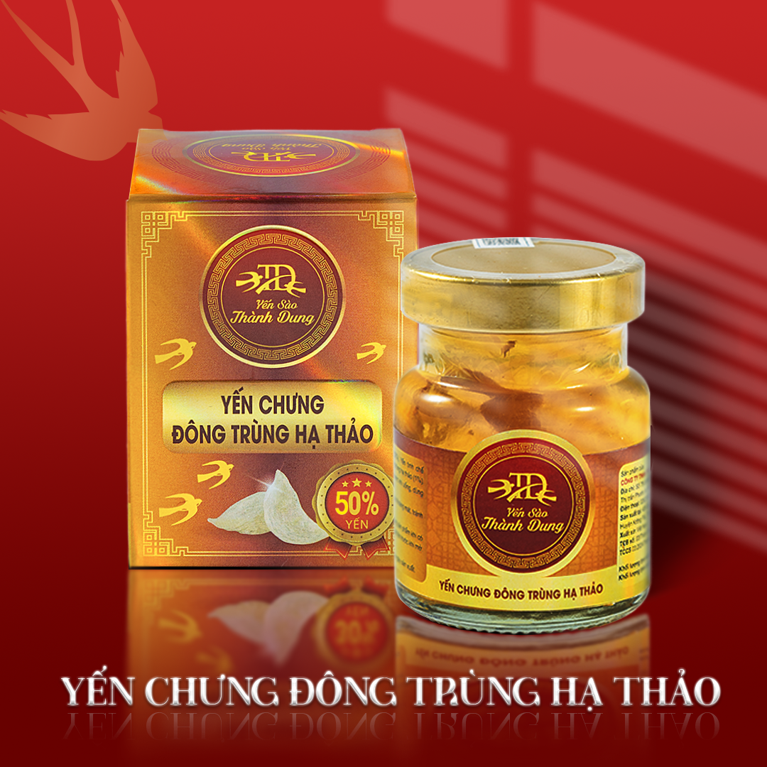 Yến Hũ 50% ( Yến Chưng Đông Trùng Hạ Thảo)