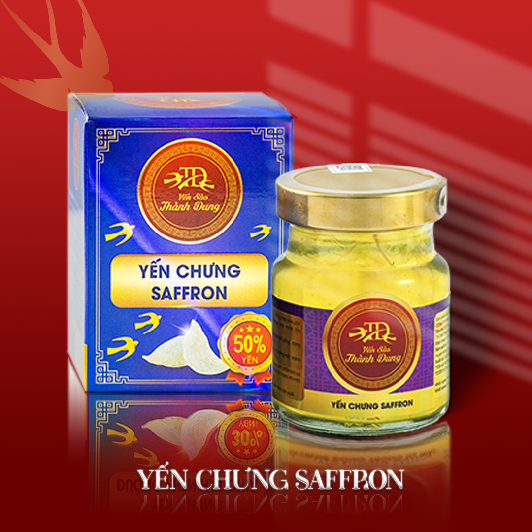 Yến Hũ 50% ( Yến Chưng Saffron)
