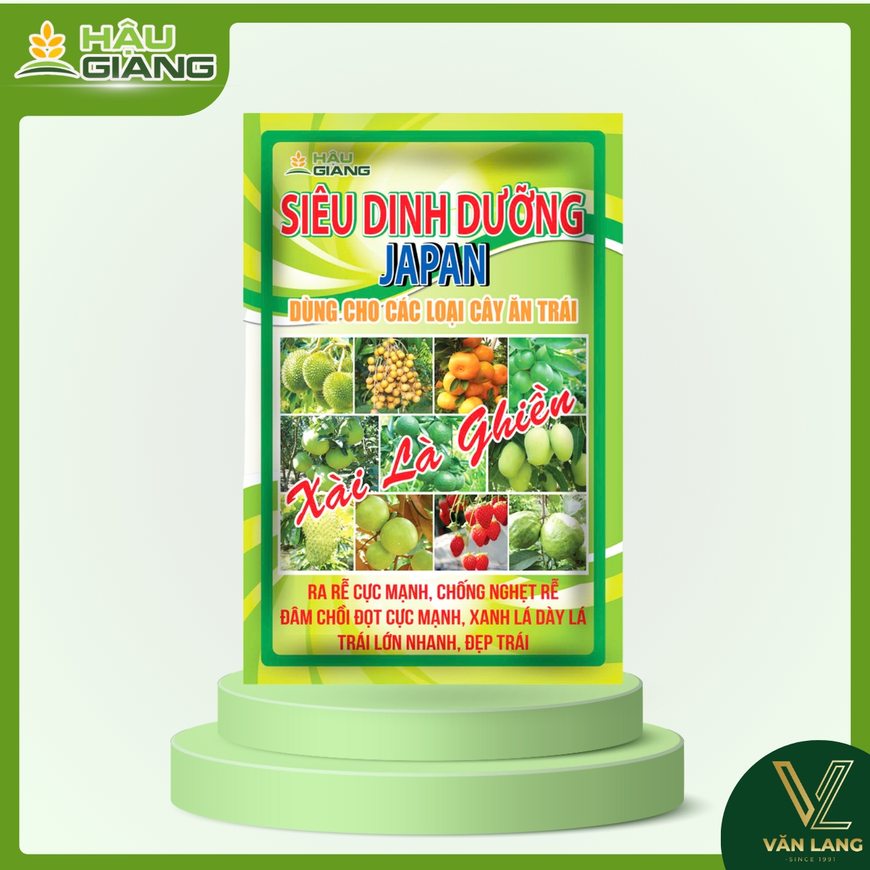 HẬU GIANG - Phân bón vi lượng SIÊU DINH DƯỠNG JAPAN 1KG
