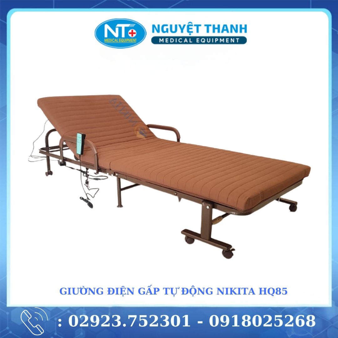 Giường Điện Gấp Tự Động Nikita HQ85 