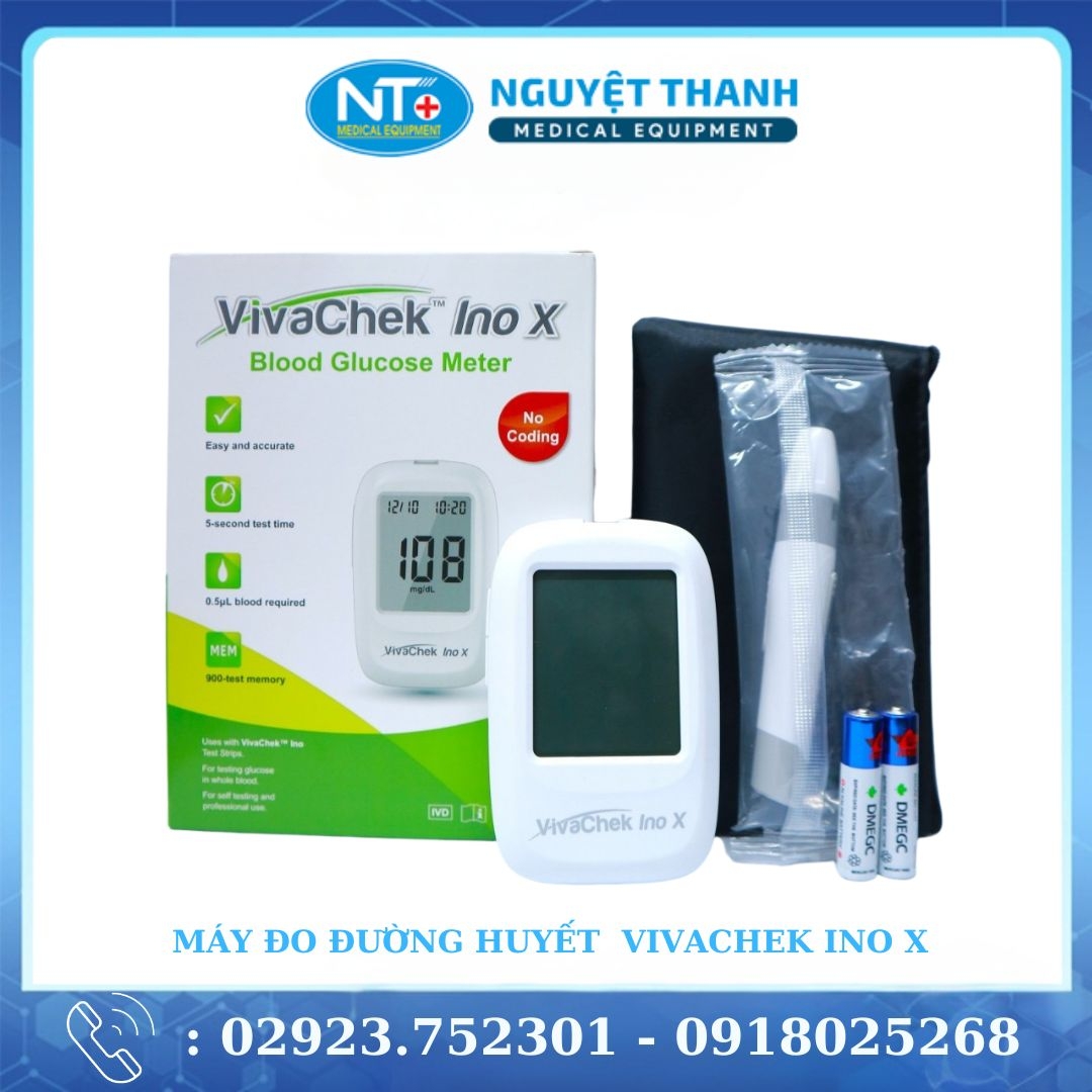 Máy Đo Đường Huyết ViVaChek Ino X