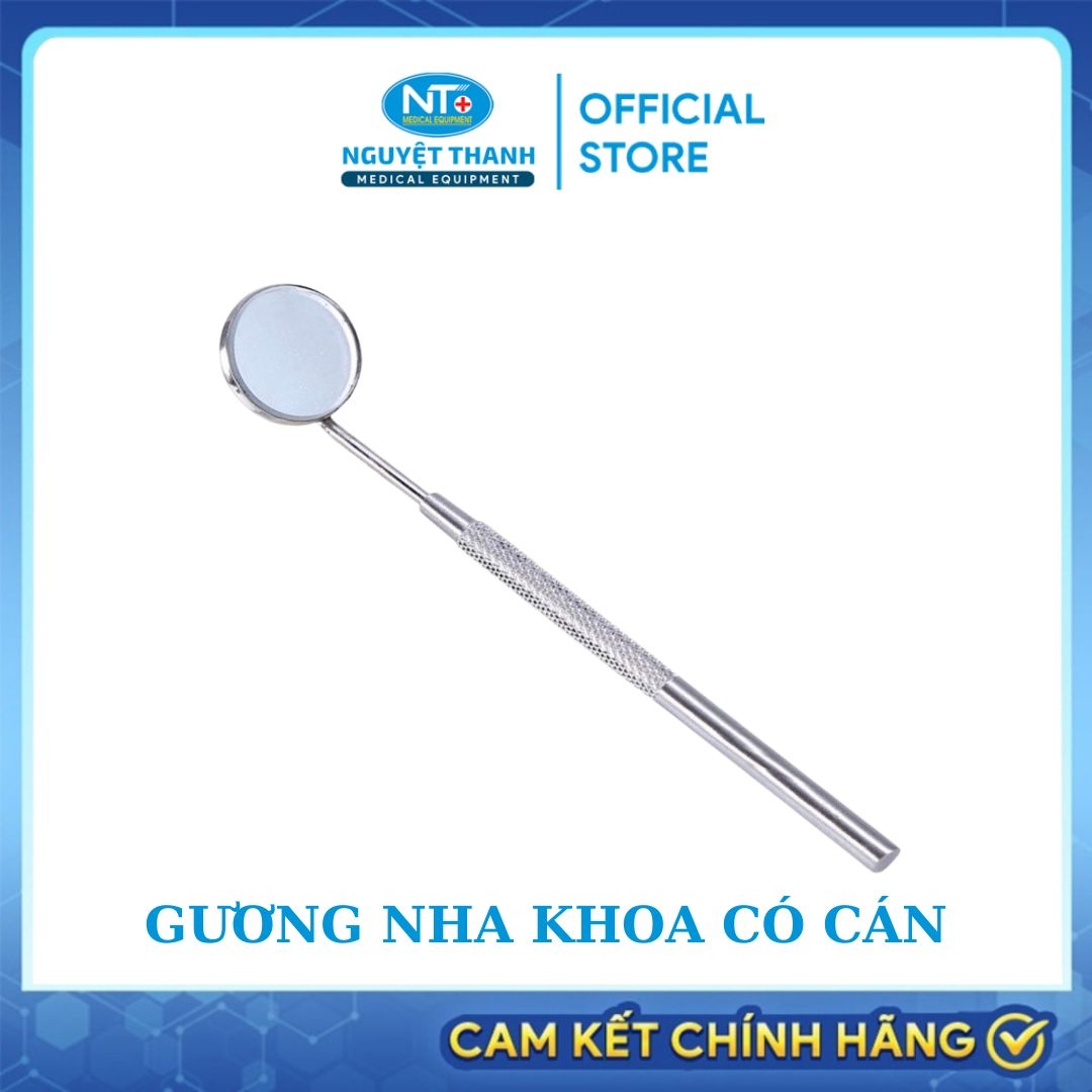 Gương Nha Khoa Có Cán - Pakistan - Chất Lượng Tốt, Giá Cả Hợp Lý