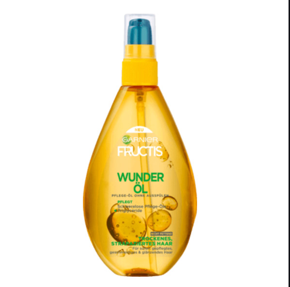 GARNIER Fructis - Dầu dưỡng phục hồi và giúp tóc bóng mượt 150 ml