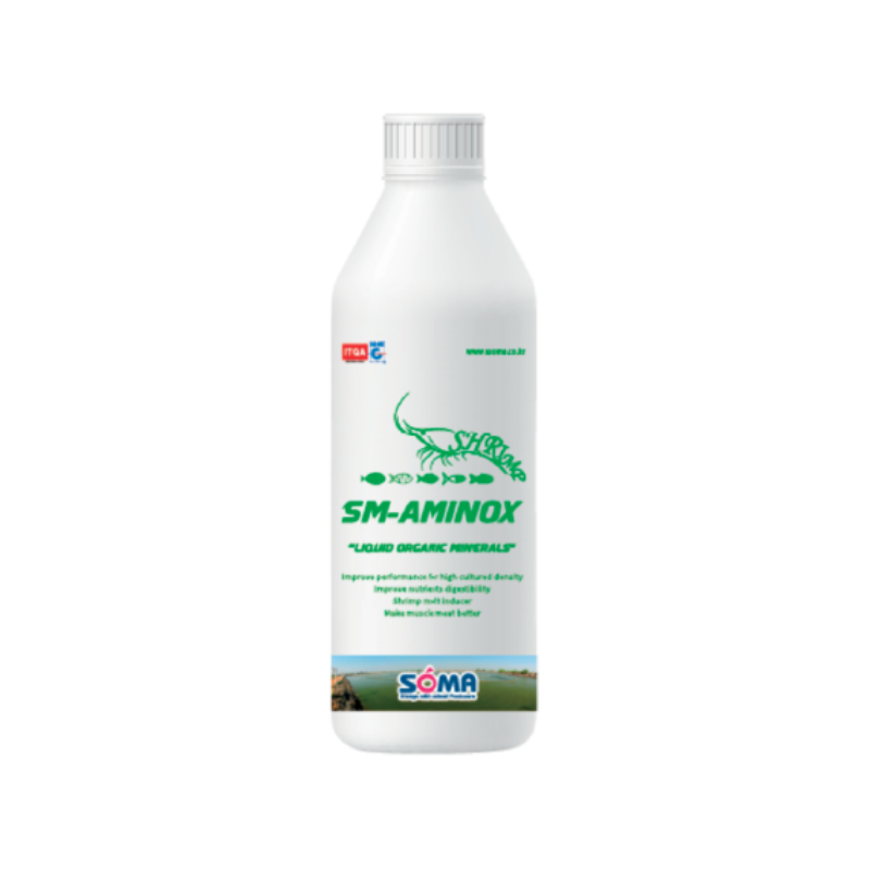 SM-AMINOX_KHOÁNG HỮU CƠ CHELATE, Chai 1l/Thùng 20 chai.