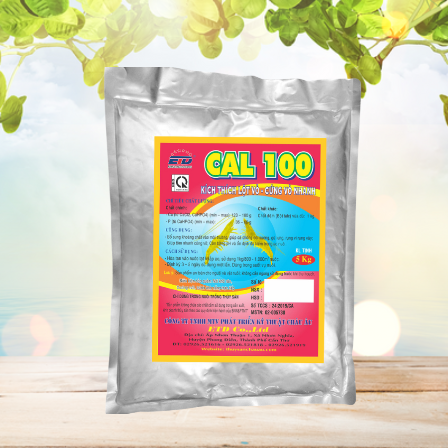 CAL 100 - Kích Thích Lột Vỏ, Cứng Vỏ Nhanh