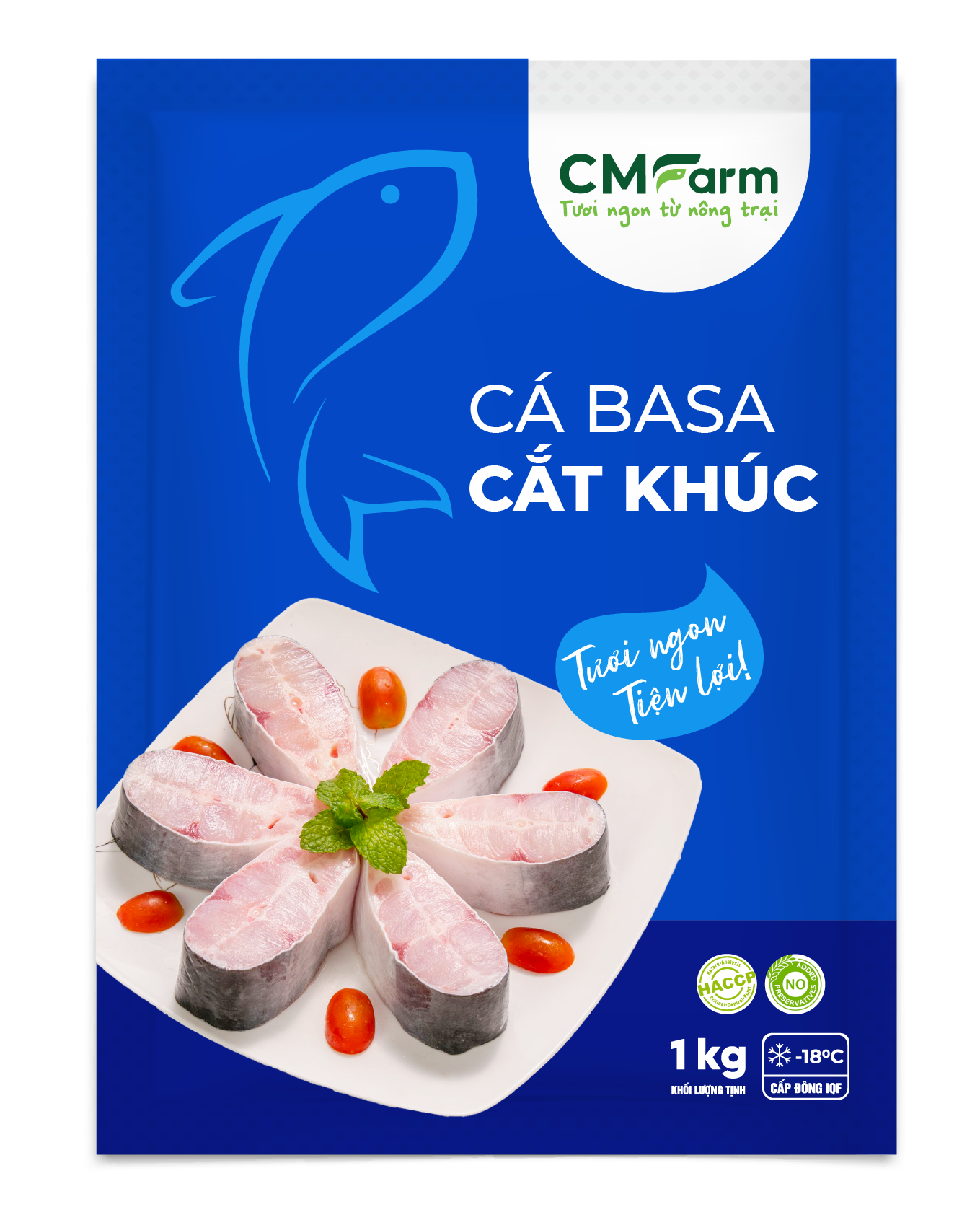 Cá Basa Cắt khúc 1kg