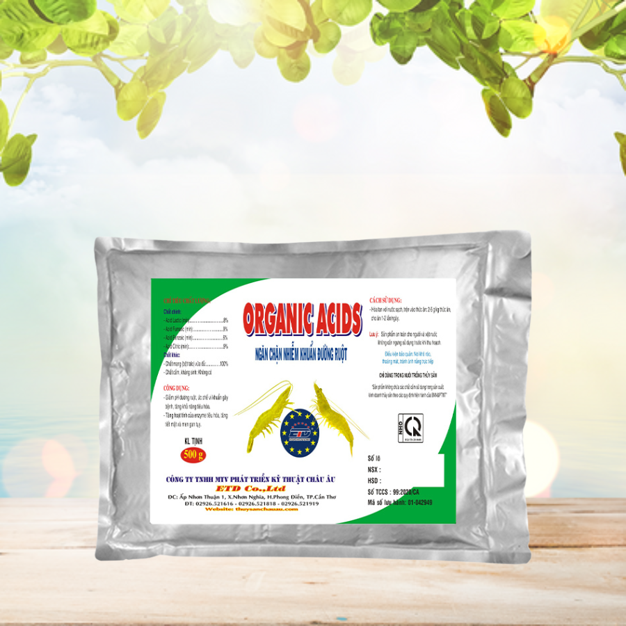 ORGANIC ACIDS - Ngăn Chặn Nhiễm Khuẩn Đường Ruột