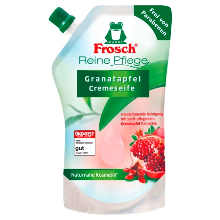 FROSCH - Nước rửa tay bảo vệ da chiết xuất từ lựu, gói 500ml