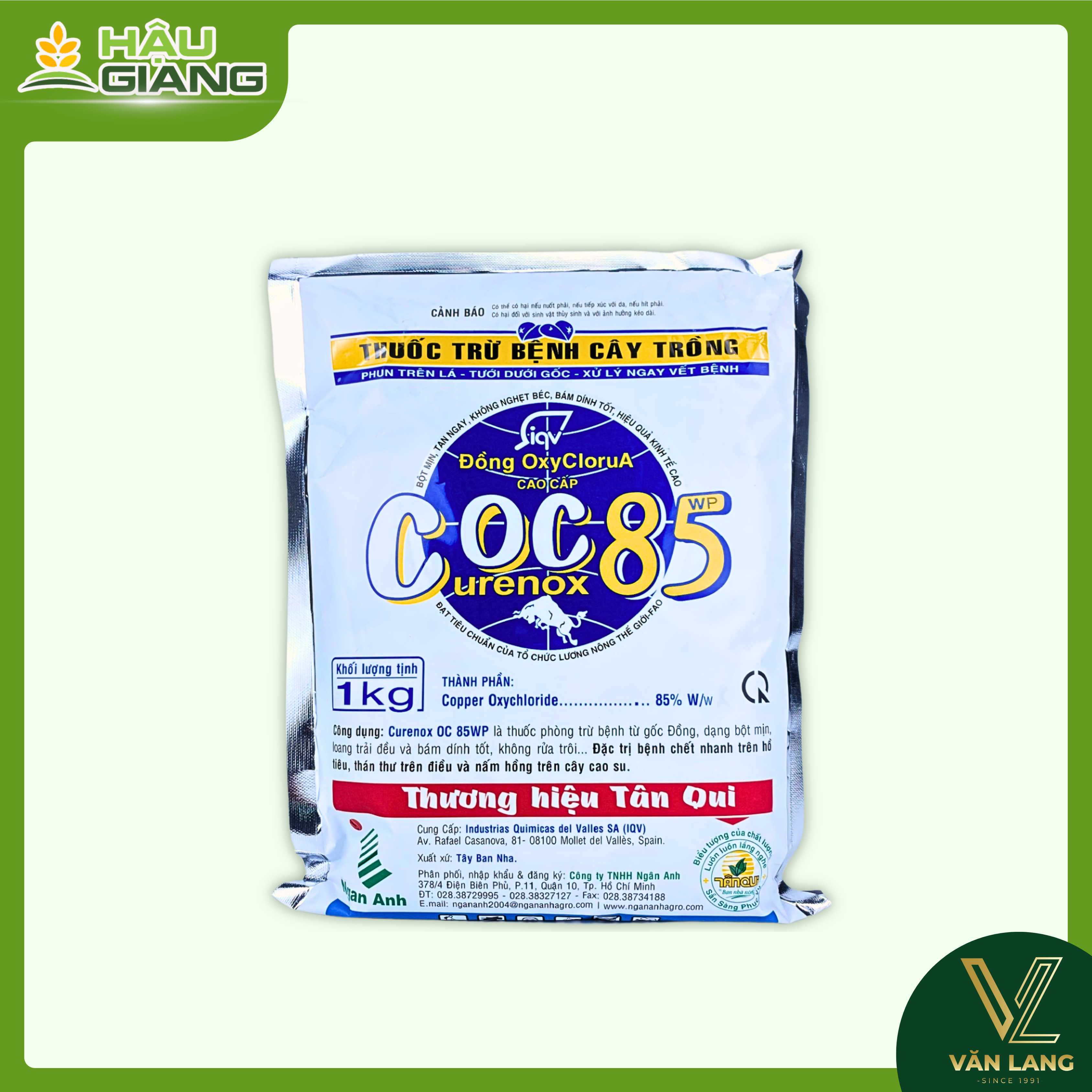 NGÂN ANH - Thuốc trừ bệnh COC 85WP 1Kg
