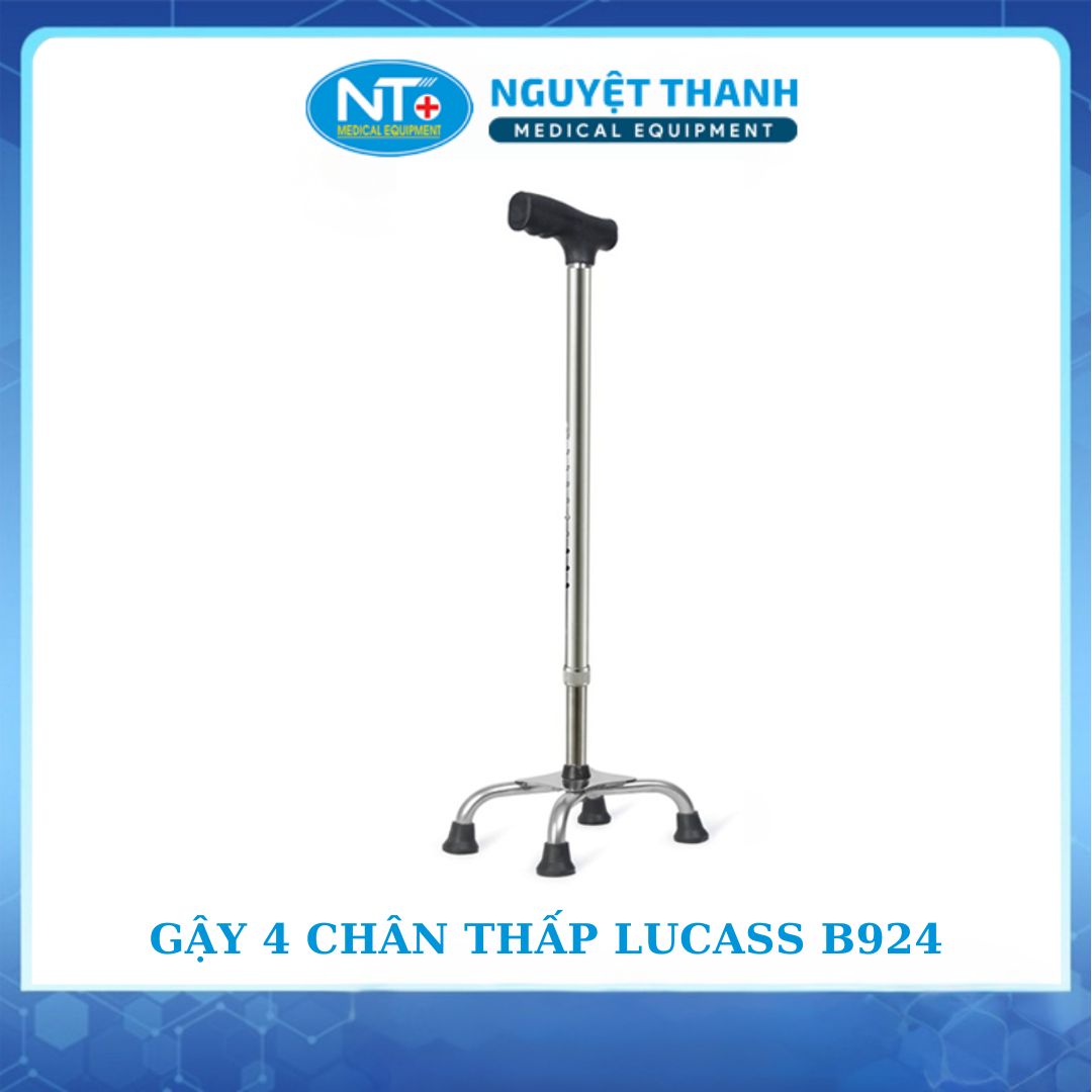Gậy 4 Chân Thấp Lucass B924