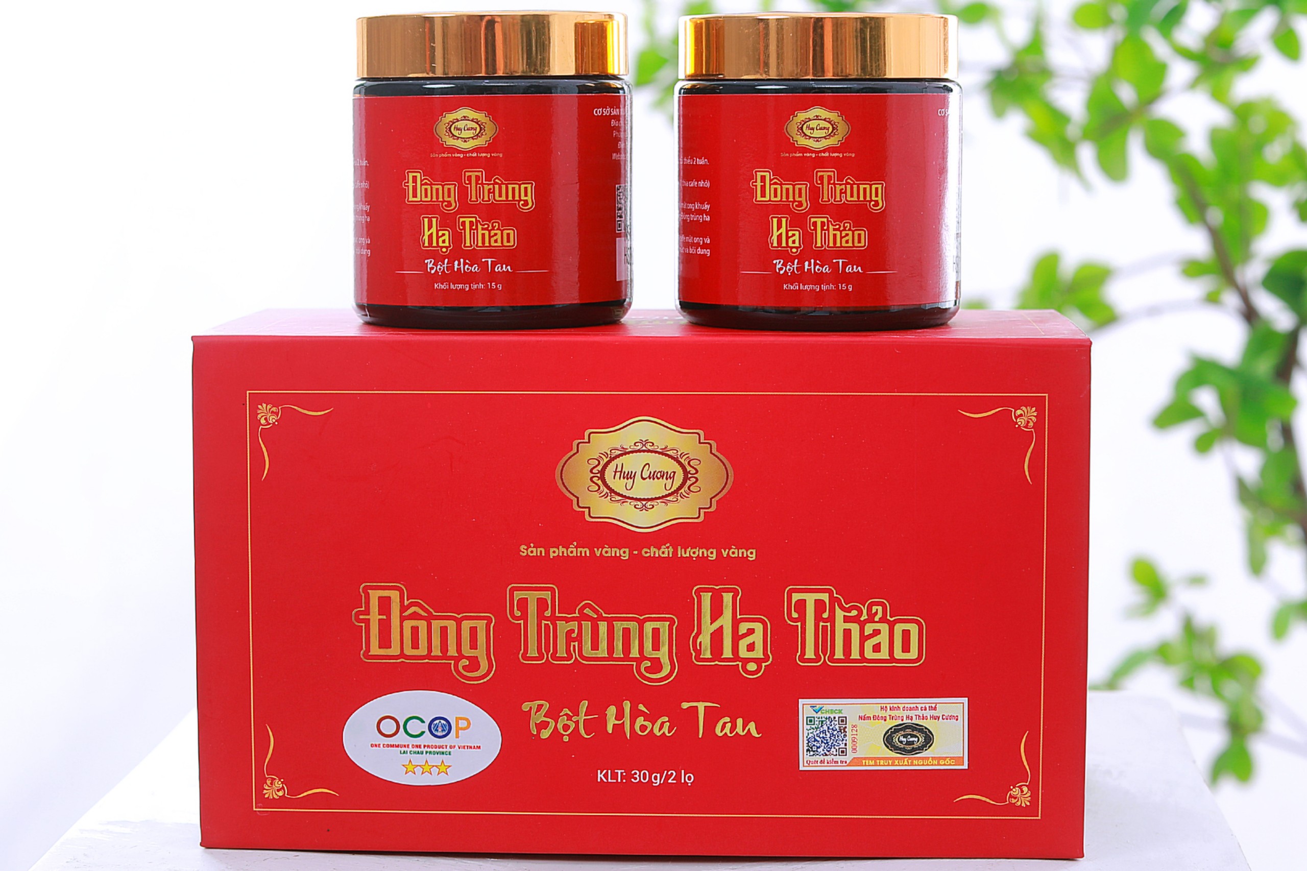 đông trùng hạ thảo bột hòa tan 30g