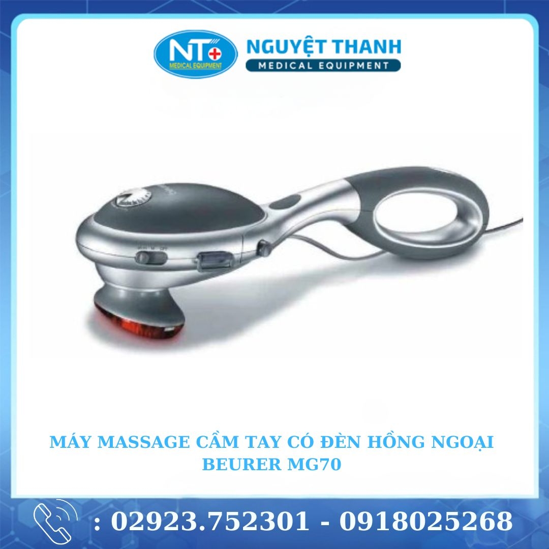 Máy massage cầm tay Beurer MG70 có đèn hồng ngoại 