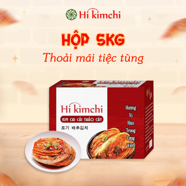 Kim chi cải thảo cây 5kg