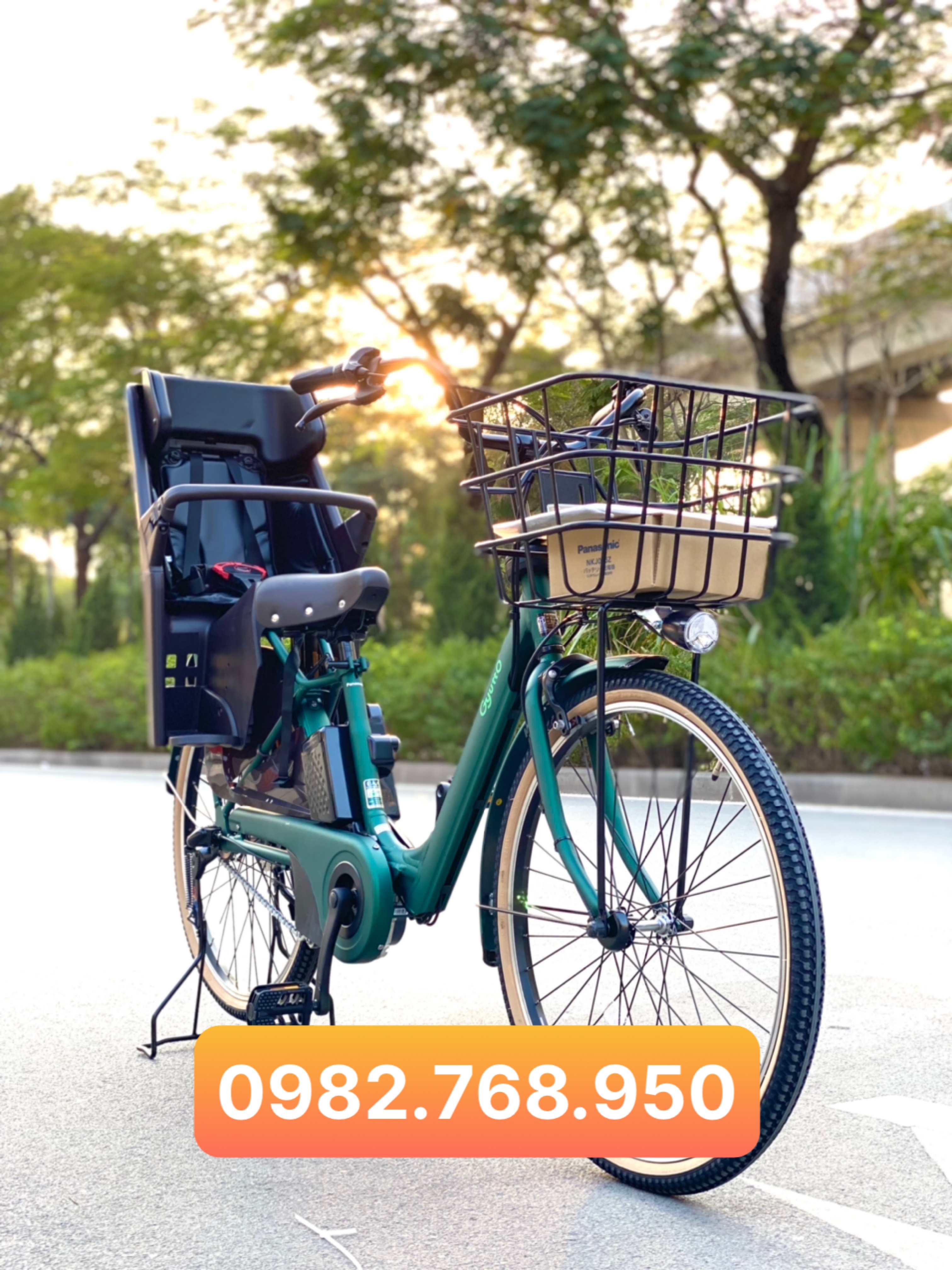Xe đạp Gyutto - xe đạp điện trợ lực Nhật