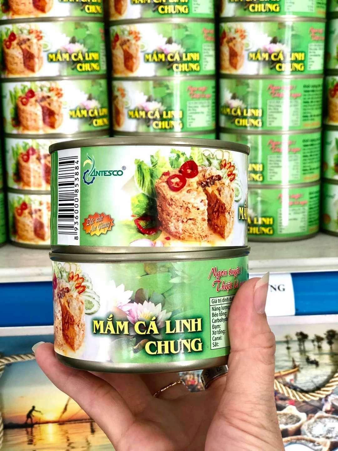 Mắm cá linh chưng - Đặc sản an Giang 1 hộp 200 g