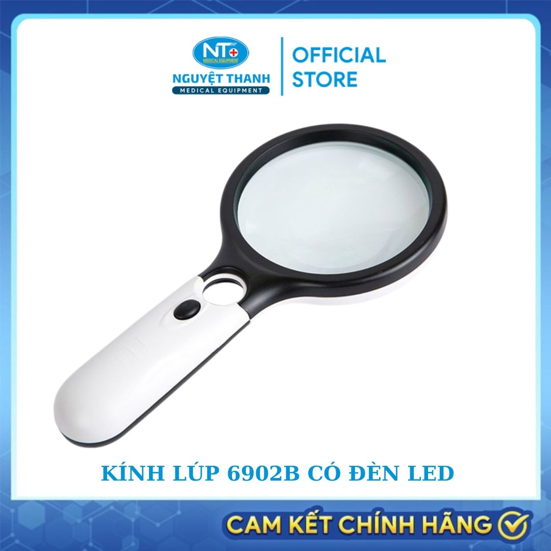Kính Lúp 6902-B Tích Hợp Đèn LED 