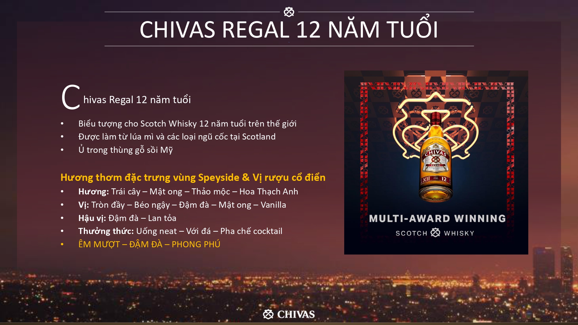 Chivas Regal 12YO (Blended Scotch Whisky)