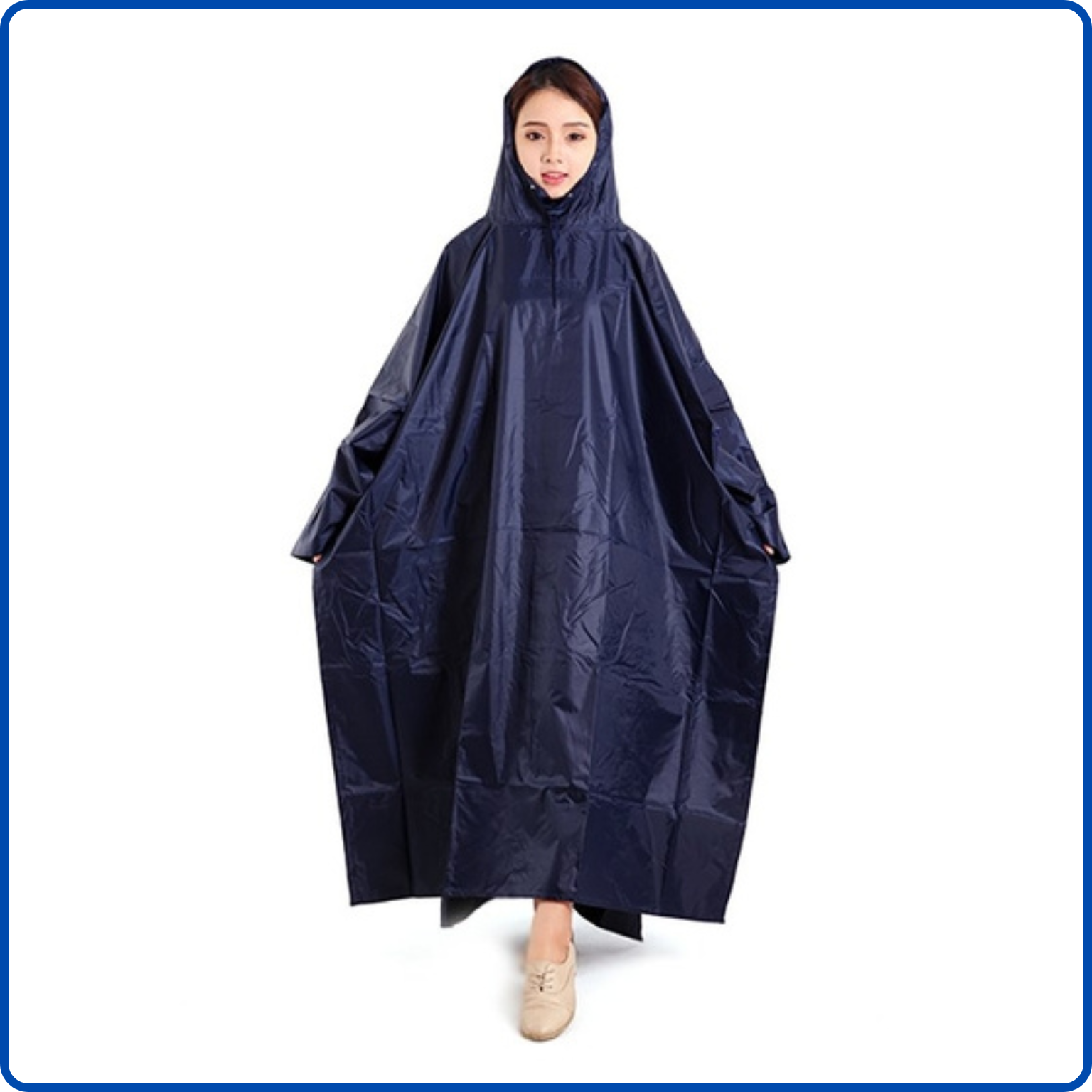 Áo đi mưa cánh dơi vải dù