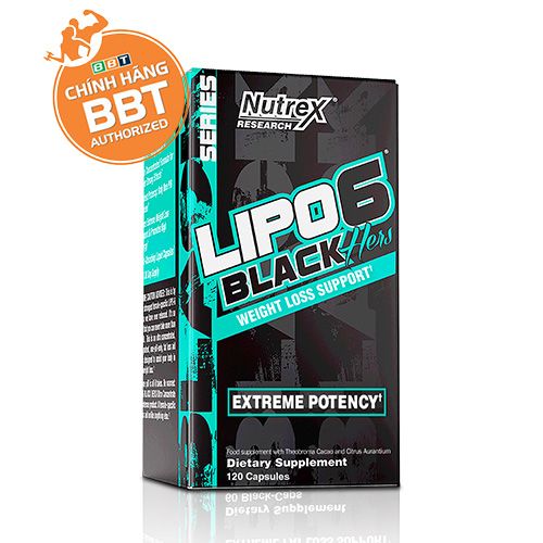 Lipo 6 Black Hers – TPBS hỗ trợ giảm cân cho nữ