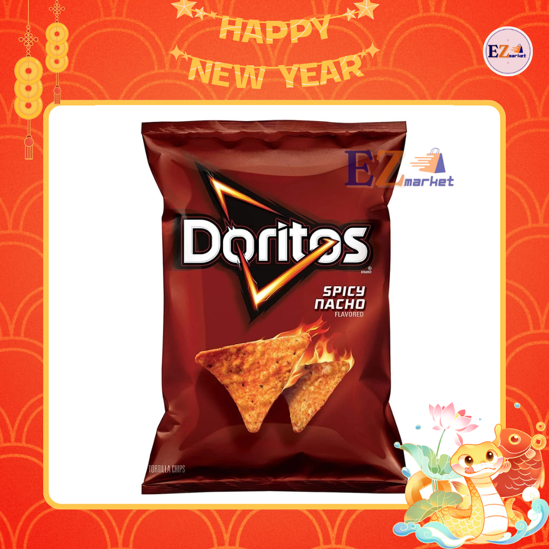 Bánh snack bắp phô mai cay Doritos Spicy Nacho