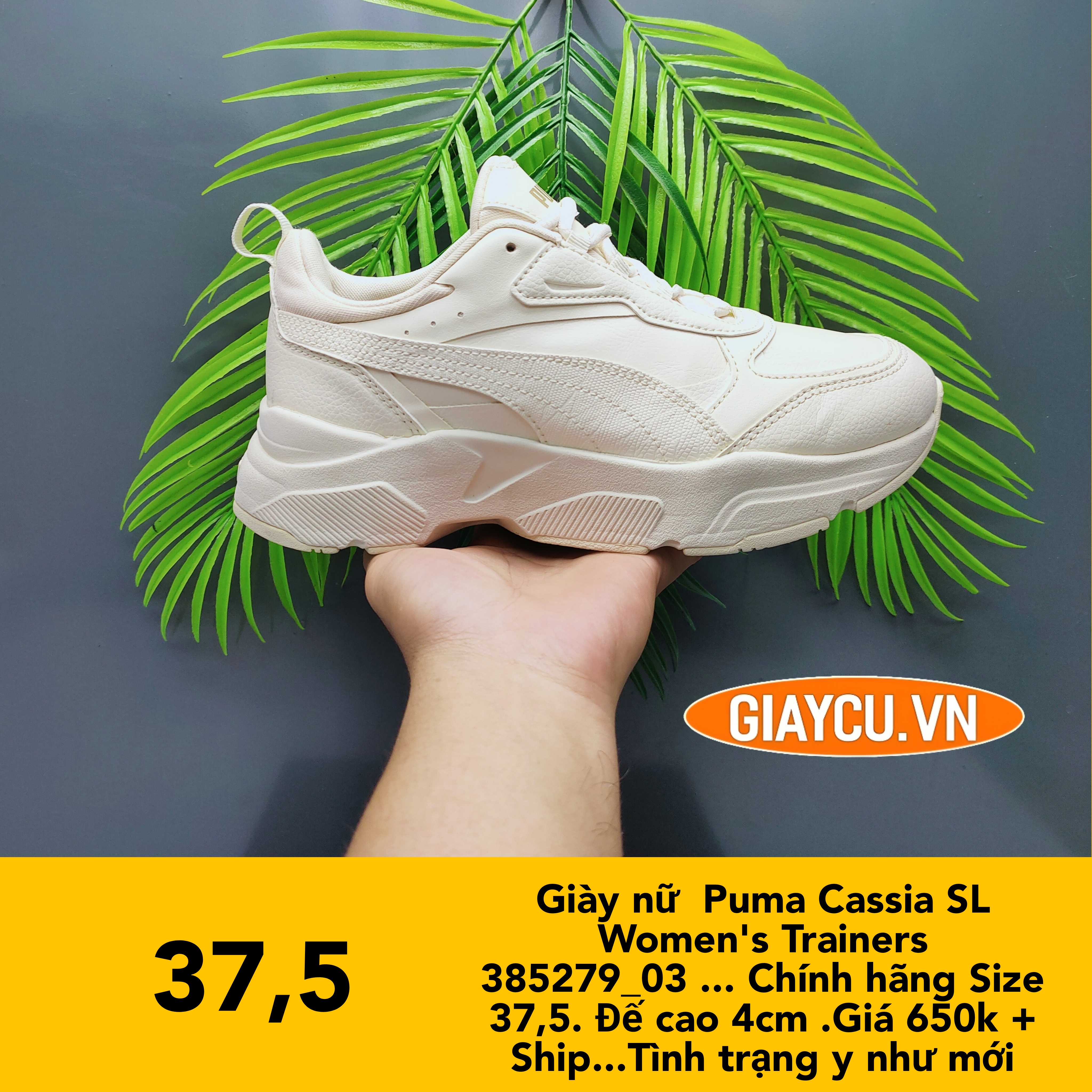 Giày nữ  Puma Cassia SL Women's Trainers 385279 03 chính hãng 