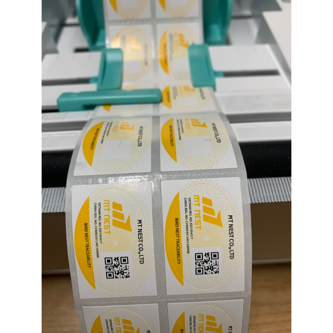 In nhãn QR code biến đổi (QR code màu sắc)