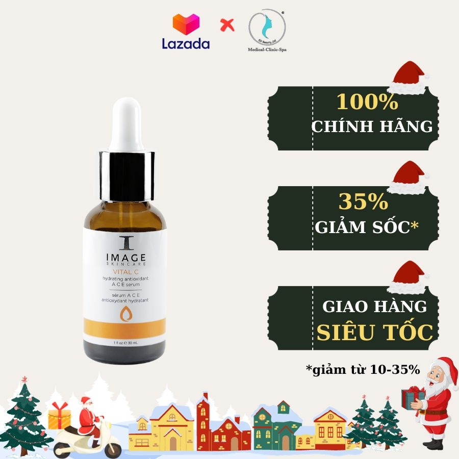 Serum chống lão hóa Image Vital C Antioxidant Hydrating A C E Serum
