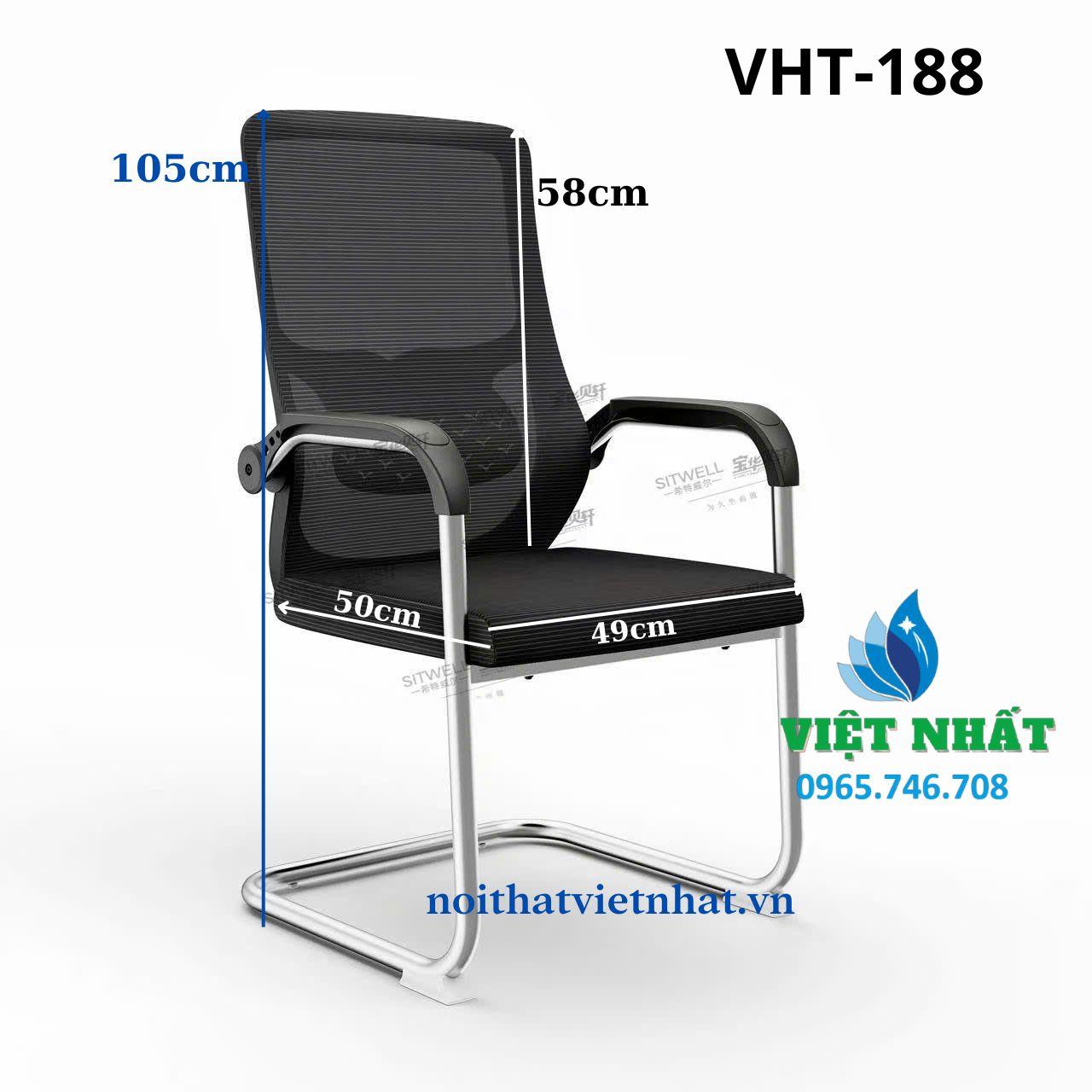 Ghế văn phòng chân quỳ / Ghế họp mới: VHT-188 & VHT-208