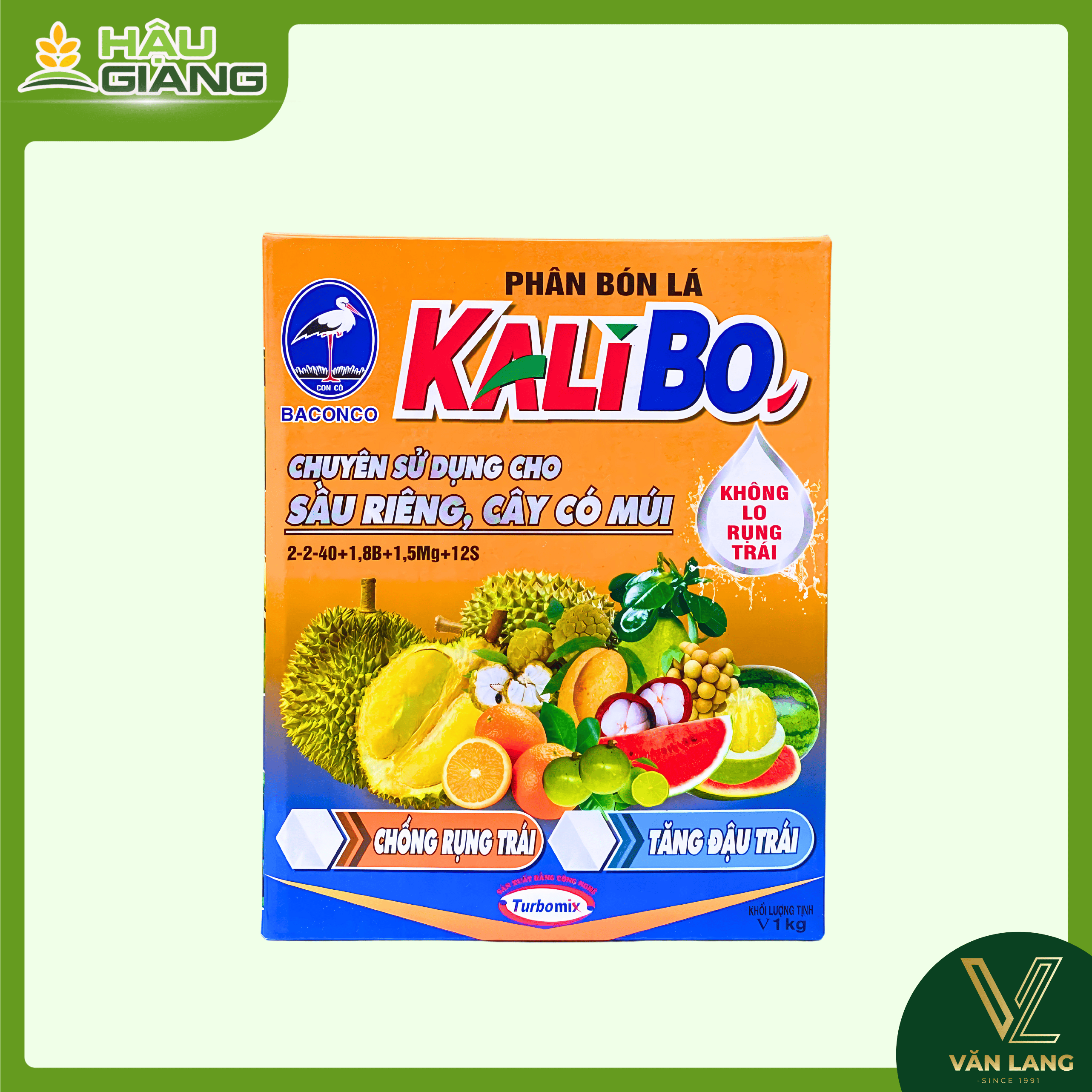 BACONCO - Phân bón lá KALI BO 1KG