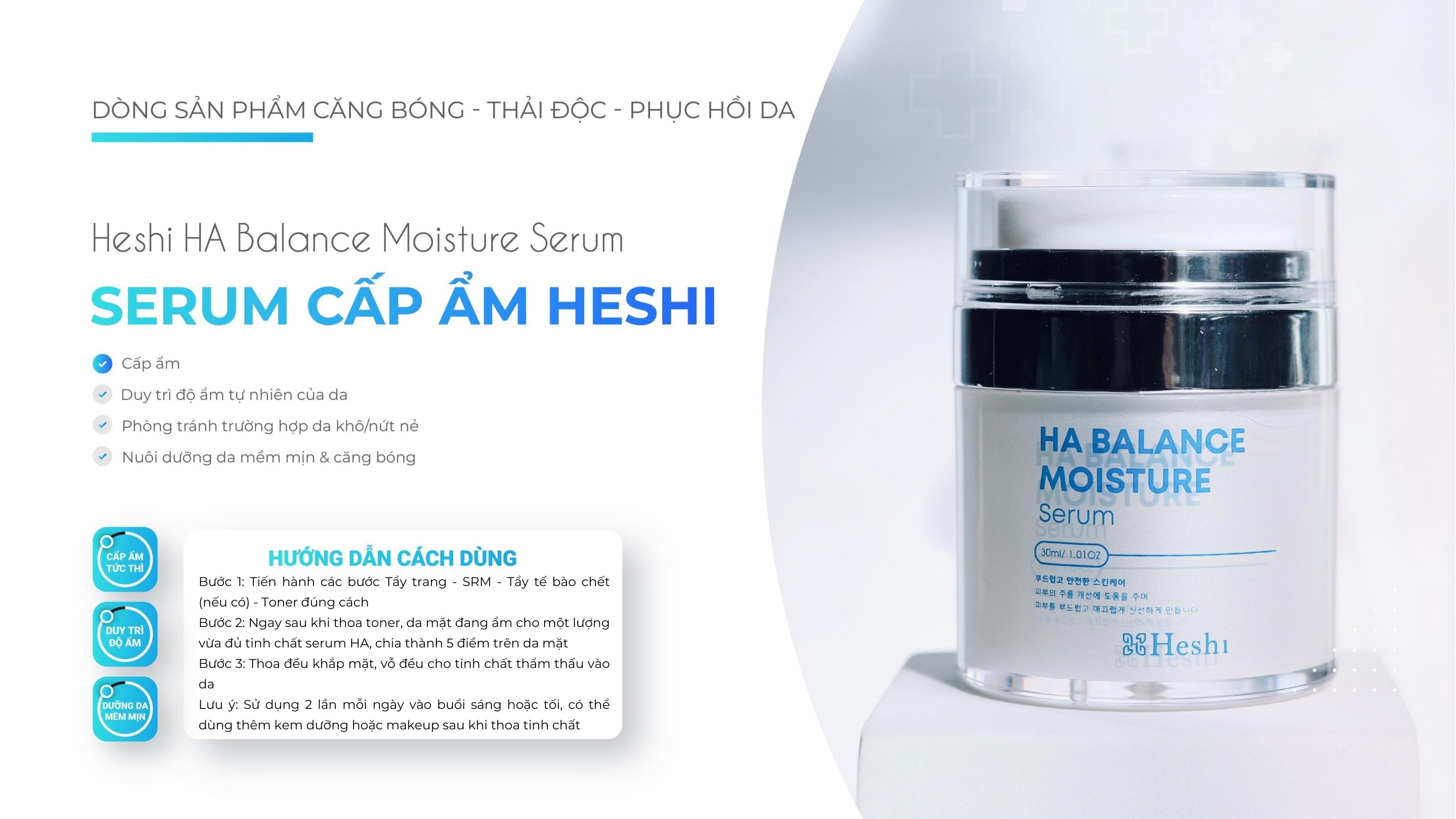 HESHI HA BALANCE MOISTURE SERUM 