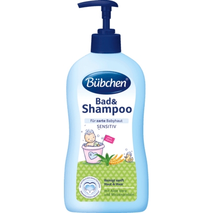 BUBCHEN - Sữa tắm và gội cho trẻ từ hoa cúc, lọ 400ml