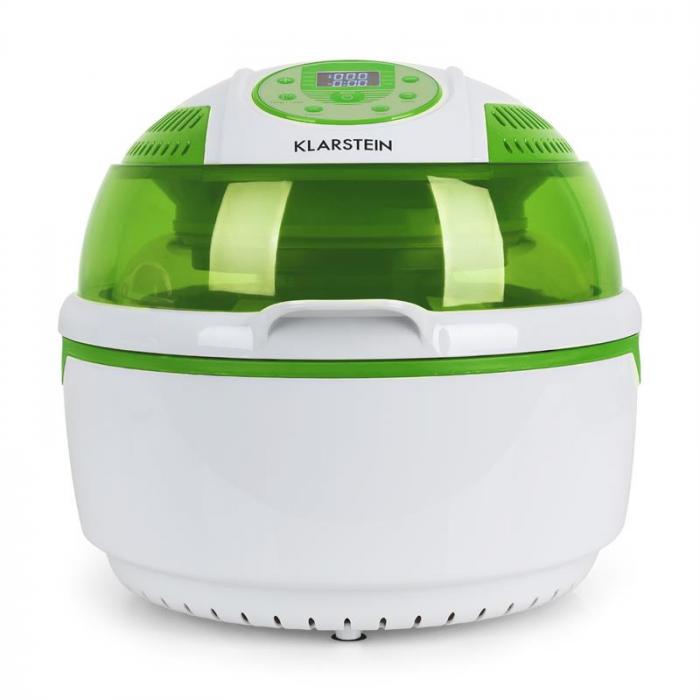 Klarstein - Nồi chiên không dầu màu xanh - VitAir Green 1400W Grillen Backen 9 Lit