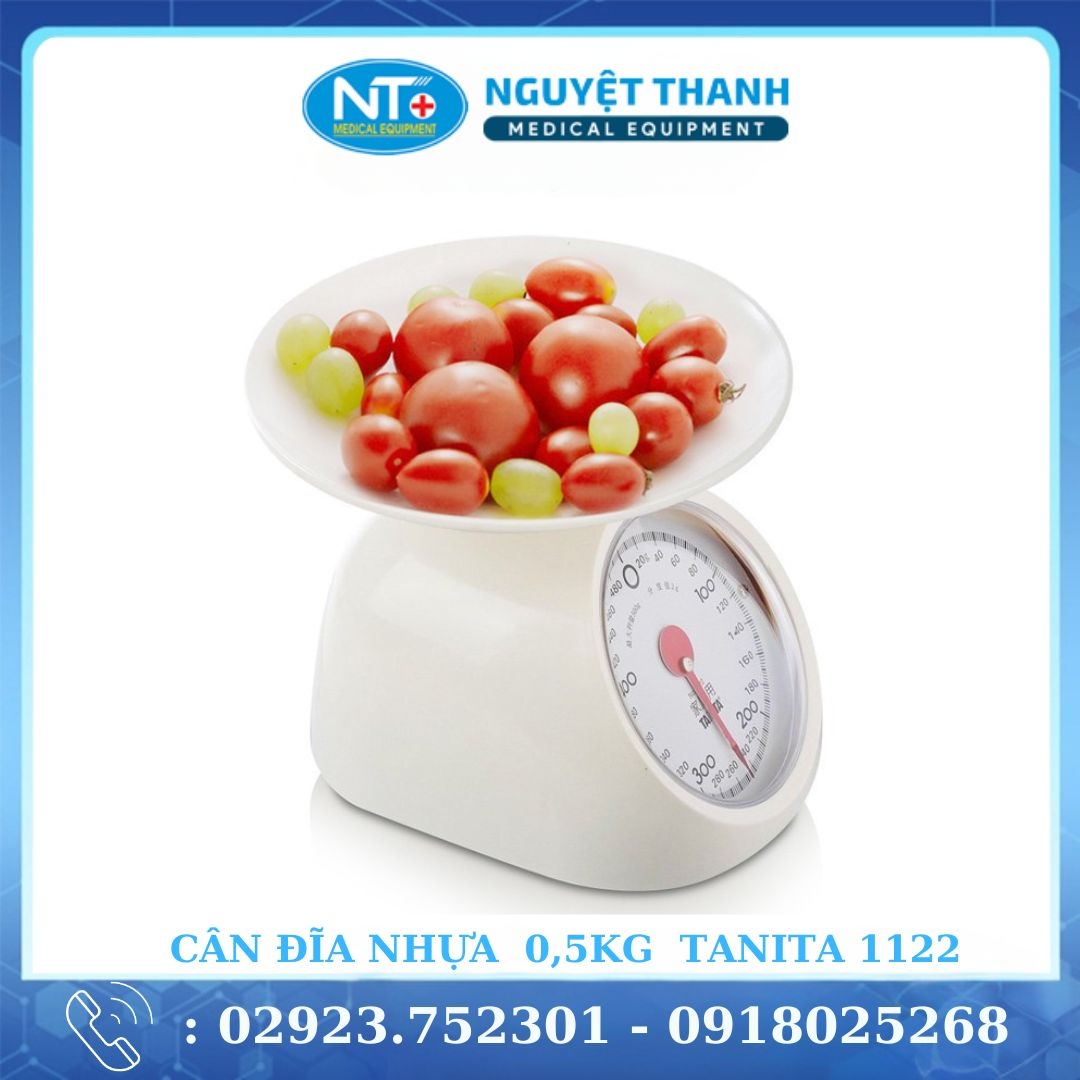 Cân Đĩa Nhựa  0,5KG  Tanita 1122 - Nhật Bản