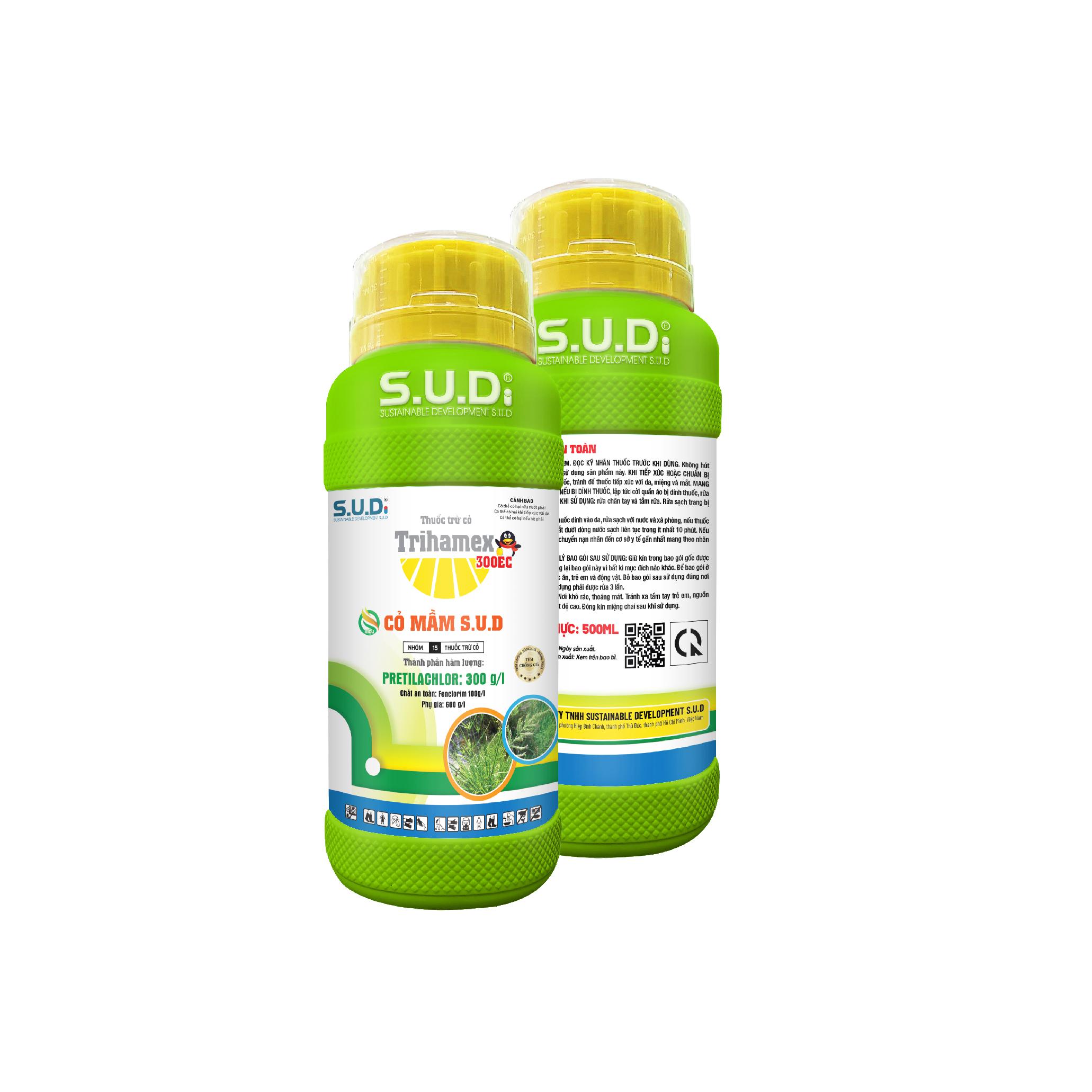 thuốc trừ cỏ, cỏ mầm s.u.d, công ty s.u.d, Pretilachlor, trừ cỏ mầm, trừ lúa cỏ