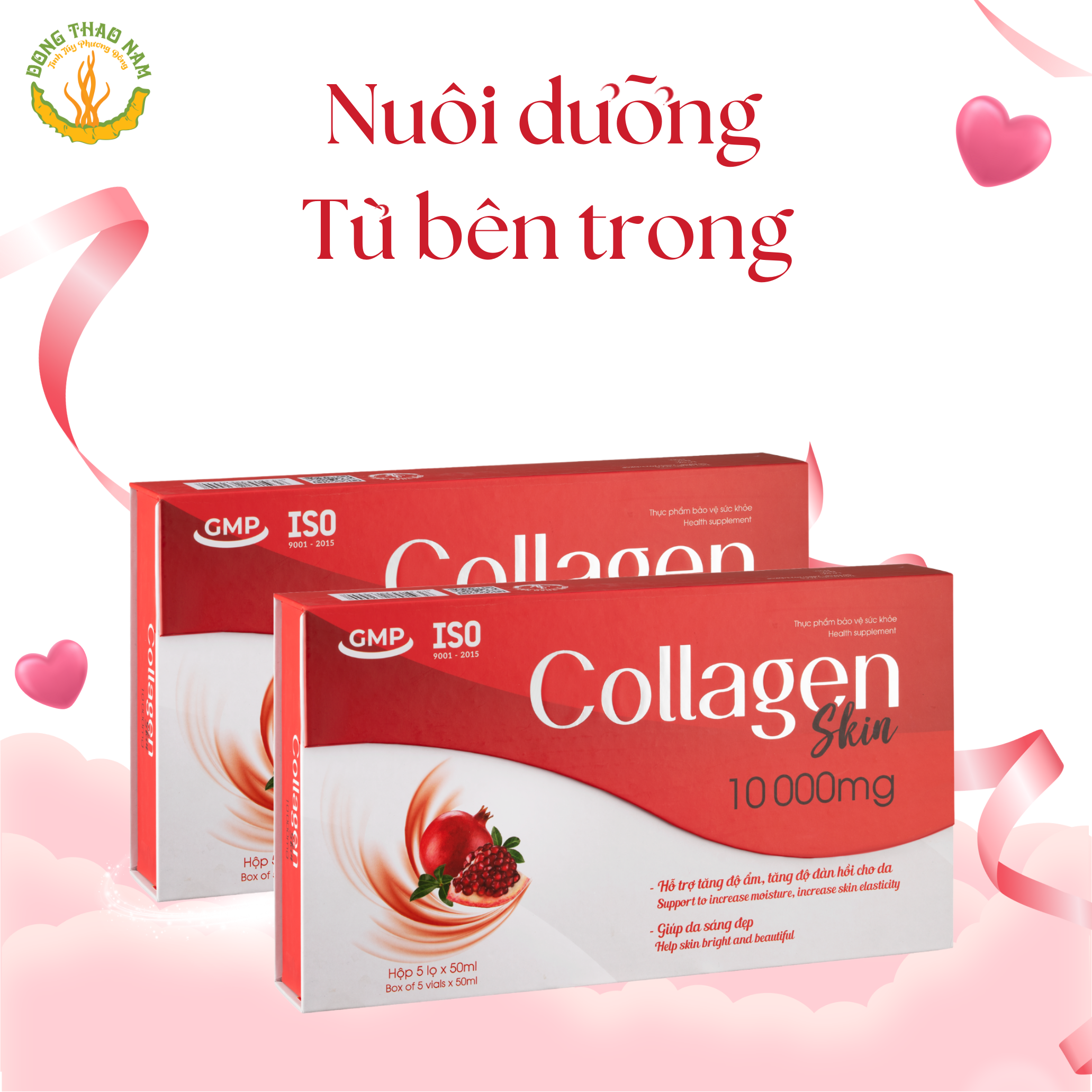 Liệu trình 10 chai - Căng bóng 