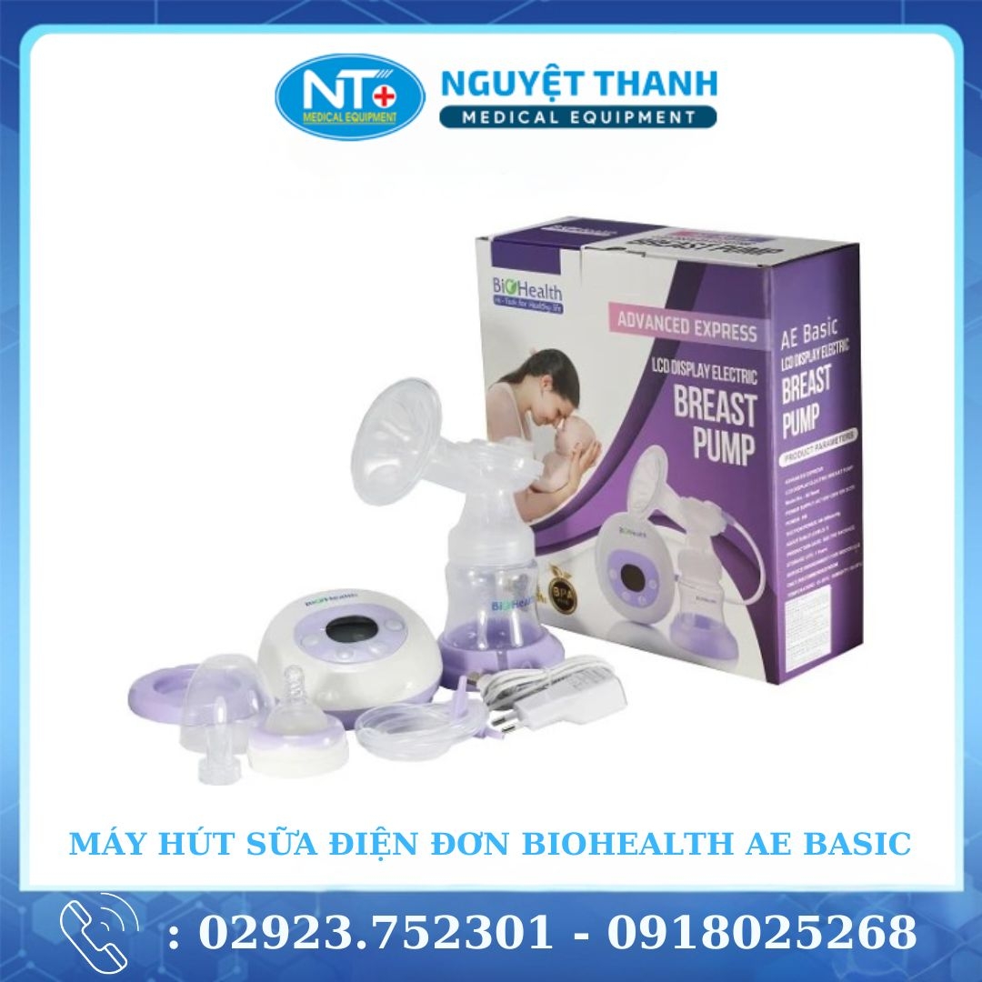 Máy Hút Sữa Điện Đơn Biohealth AE Basic