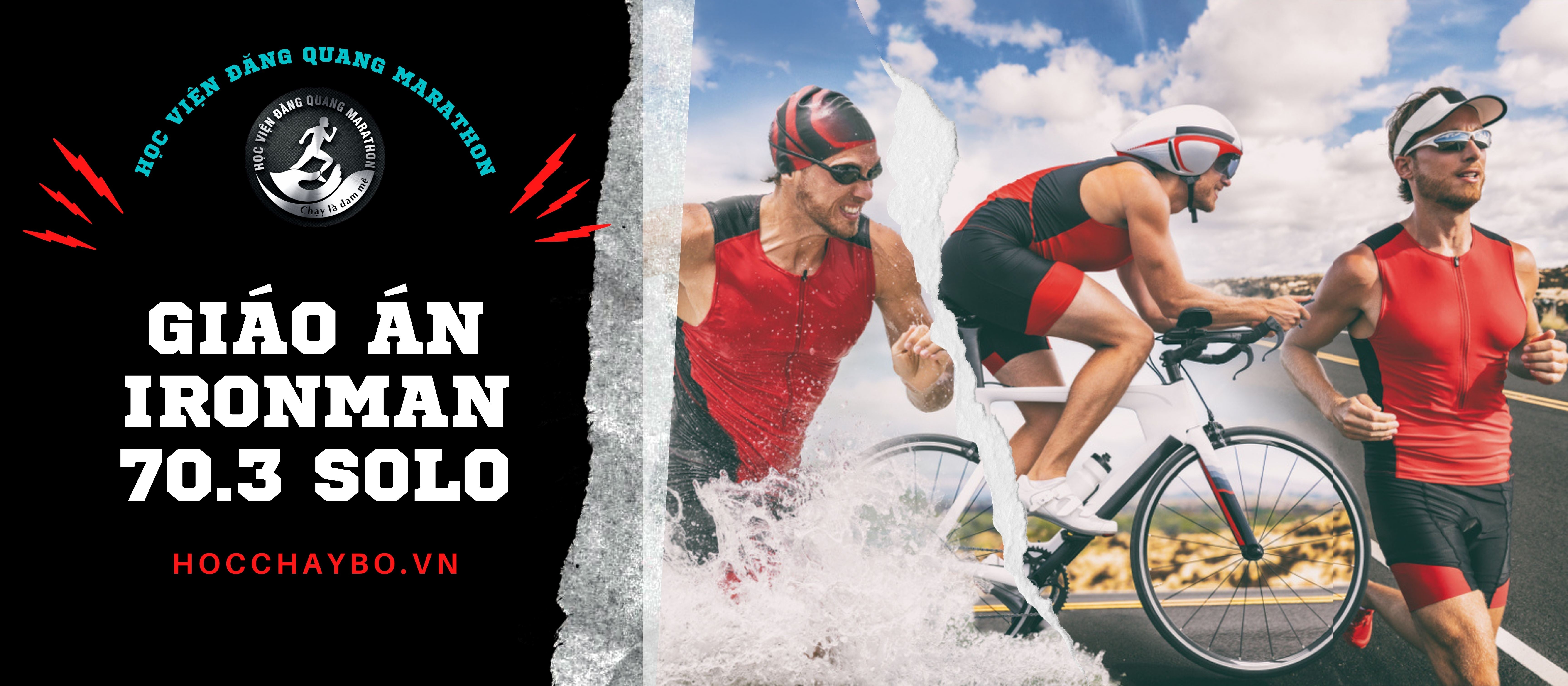 GIÁO ÁN IRONMAN 70.3 SOLO 3 THÁNG