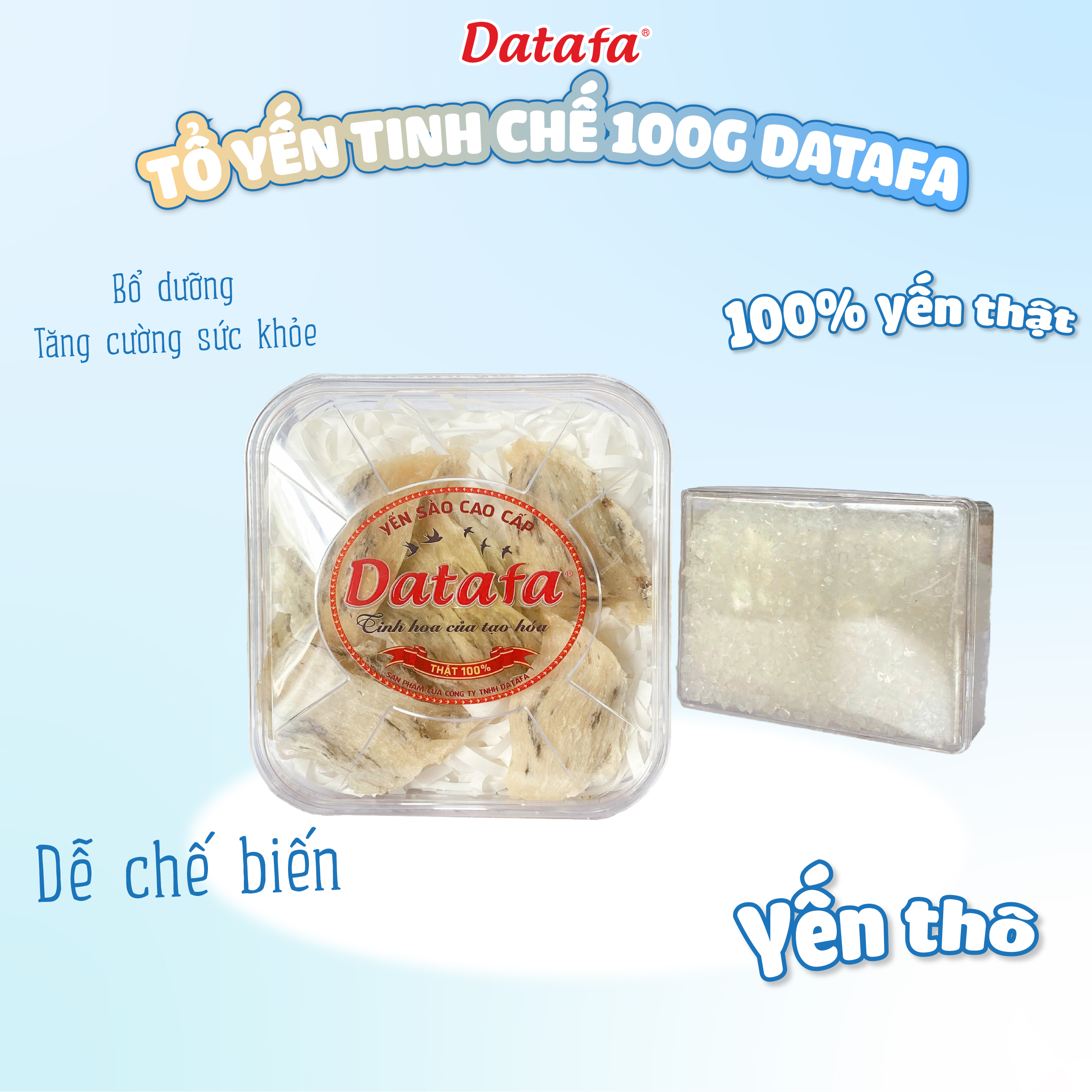 Yến Thô Còn Lông 100g
